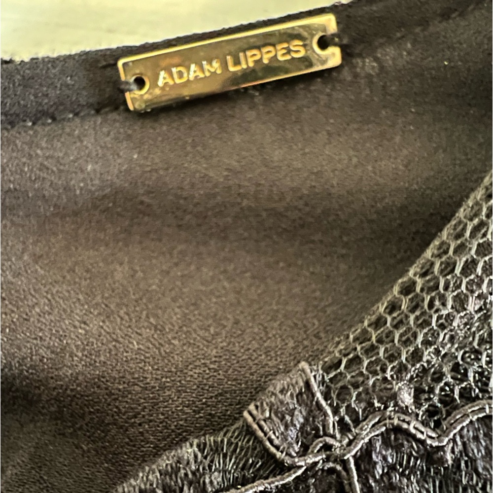 ADAM LIPPES absolutely gorgeous lace dress with buttons down the side - Picture 2 of 5